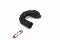 02031A | HSP 2.46cc-2.95cc Nitro Engine Hi-Flow Black Exhaust Header W/ Gasket