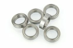 02138 | HSP 10x15x4mm Metal Shielded Ball Bearings 6Pcs