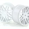 06024C | HSP 2.3" White Rear Buggy Rims 2Pcs