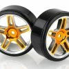 07003B | HSP 1.9" Drift Tyres On Orange Chrome Rims - Wheels 2Pcs -HSPoutlet store HSP 07003B 01 1200x800 1