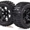 08010 | HSP 2.8" Off Road Tyres On Black Rims - Wheels 2Pcs