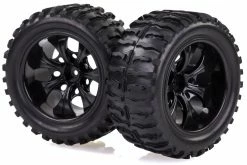 08010 | HSP 2.8" Off Road Tyres On Black Rims - Wheels 2Pcs