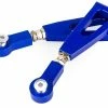 081018 | HSP Blue Aluminium Front Upper Suspension Arm Set