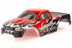 10110A | HSP 1/10 Binturong Truck Painted Red Body Shell