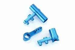 102057 | HSP Blue Aluminium Steering Servo Saver Set