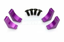 103004A | HSP Purple Aluminium Battery Holders W/ Screws