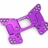 106023A | HSP Purple 4mm Aluminium Rear Shock Tower