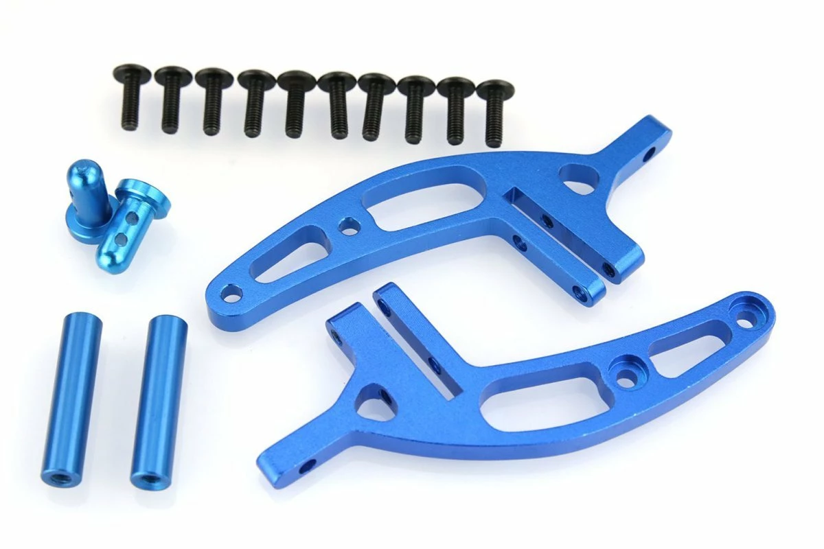 106044 | HSP Blue Aluminium Wing Stay Set 3 106044 | HSP Blue Aluminium Wing Stay Set