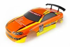 12306 | HSP 1/10 On Road Painted Orange Body Shell