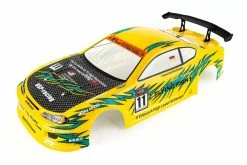 12362 | HSP 1/10 On Road Painted Yellow Body Shell