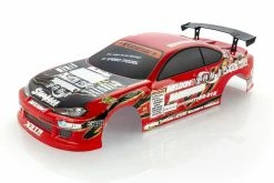 12363-R | HSP 1/10 On Road Painted Red Body Shell W/ LED Lights