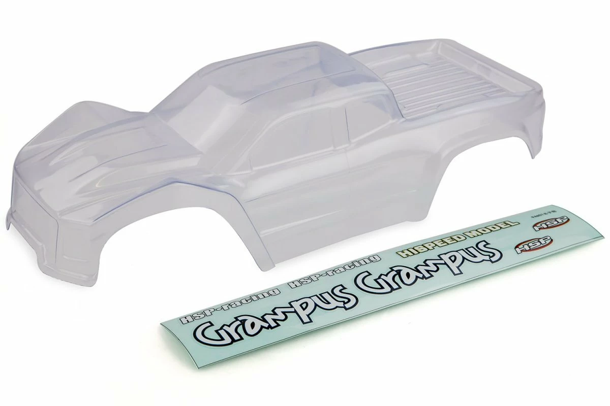 60194A | HSP 1/10 Crusher Truck Unpainted Body Shell 3 60194A | HSP 1/10 Crusher Truck Unpainted Body Shell