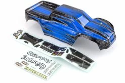 60194 | HSP 1/10 Crusher BL Truck Painted Blue Body Shell