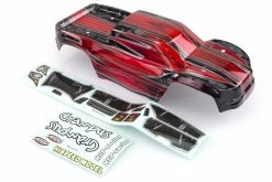 60195 | HSP 1/10 Crusher BL Truck Painted Red Body Shell