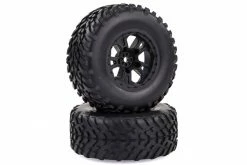 60707 | HSP 2.2/3.0" Storm Off Road Tyres On Black Rims - Glued Wheels 2Pcs -HSPoutlet store HSP 60707 02 1200x800 1
