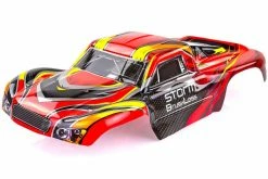 60794 | HSP 1/10 Storm Short Course Truck Painted Red Body Shell