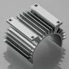 61010 | HSP Silver Aluminium 36mm Motor Heat Sink/Fan Mount