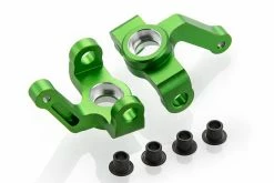 680002C | HSP RC4/Kulak Green Aluminium Steering Hubs 2Pcs W/ Bushes