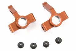 680002 | HSP RC4/Kulak Orange Aluminium Steering Hubs 2Pcs W/ Bushings