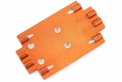 680007 | HSP Kulak Orange Aluminium Lower Chassis