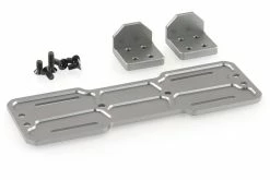 680035 | HSP RC4 Gunmetal Aluminium Battery Mount Set W/ Screws