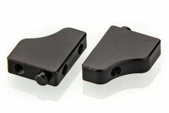 701005 | HSP Black Aluminium Servo Mounts 2Pcs