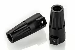 705008 | HSP Black Aluminium Axle Housing Extensions 2Pcs