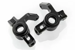 705009 | HSP Black Aluminium Steering Hubs 2Pcs