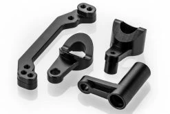 705012 | HSP Black Aluminium Servo Saver Set