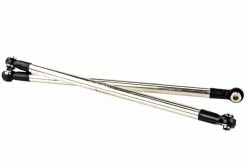 70617 | HSP 137mm Silver Steering Linkages 2Pcs