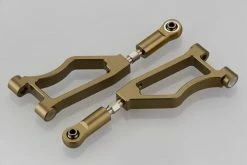 710002 | HSP Gunmetal Aluminium Front Upper Suspension Arms 2Pcs