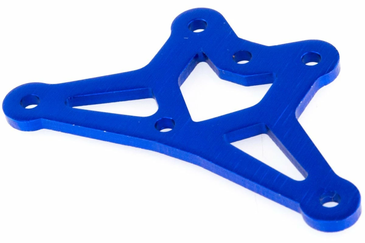 81008 | HSP Blue Aluminium Front Upper Chassis Plate 3 81008 | HSP Blue Aluminium Front Upper Chassis Plate