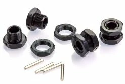 81011B | HSP Black Aluminium 17mm Hex Adapter Set