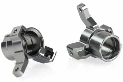 81022 | HSP Grey Aluminium Steering Hub Set