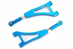 860002 | HSP Blue Aluminium Front Upper Suspension Arms 2Pcs