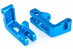 860009 | HSP Blue Aluminium Front Hub Carrier Set