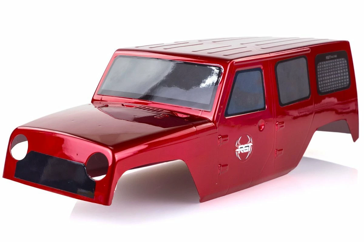 86100-1 | HSP 1/10 Off Road Crawler Painted Red Body Shell 3 86100-1 | HSP 1/10 Off Road Crawler Painted Red Body Shell