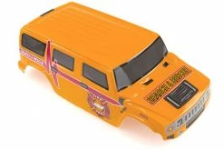 88115 | HSP 1/10 RC4 Hummer Truck Painted Mustard Body Shell