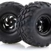 90817 | HSP 2.2" Crusher Off Road Tyres On Black Rims - Wheels 2Pcs