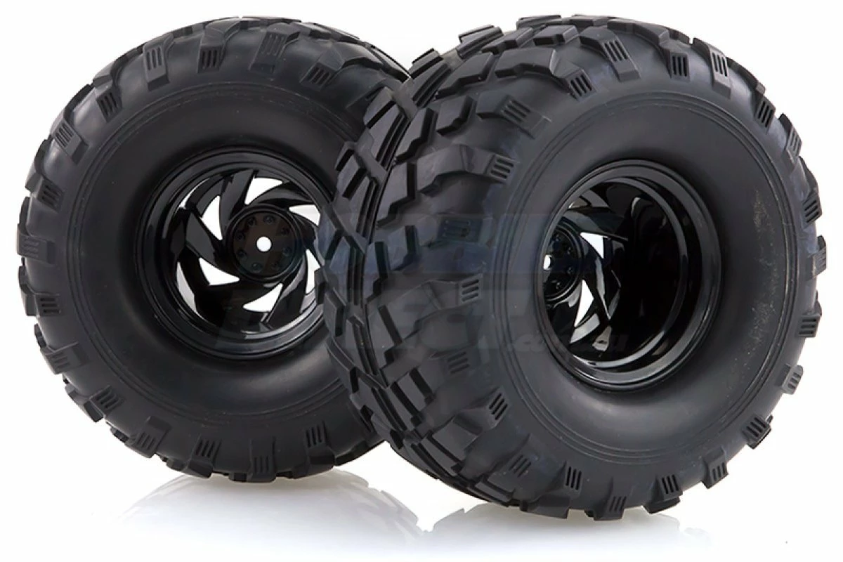 90817 | HSP 2.2" Crusher Off Road Tyres On Black Rims - Wheels 2Pcs 3 90817 | HSP 2.2" Crusher Off Road Tyres On Black Rims - Wheels 2Pcs