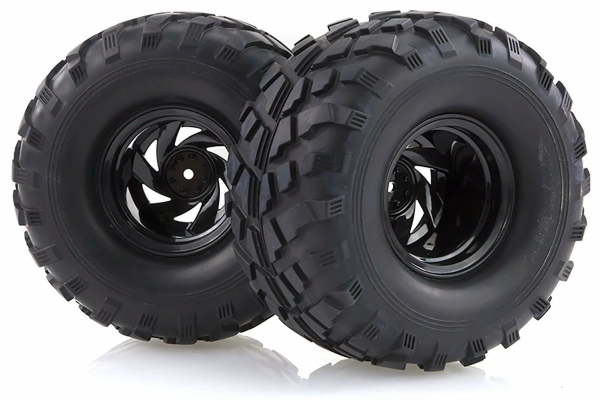 90817 | HSP 2.2" Crusher Off Road Tyres On Black Rims - Wheels 2Pcs 4 90817 | HSP 2.2" Crusher Off Road Tyres On Black Rims - Wheels 2Pcs - Image 2