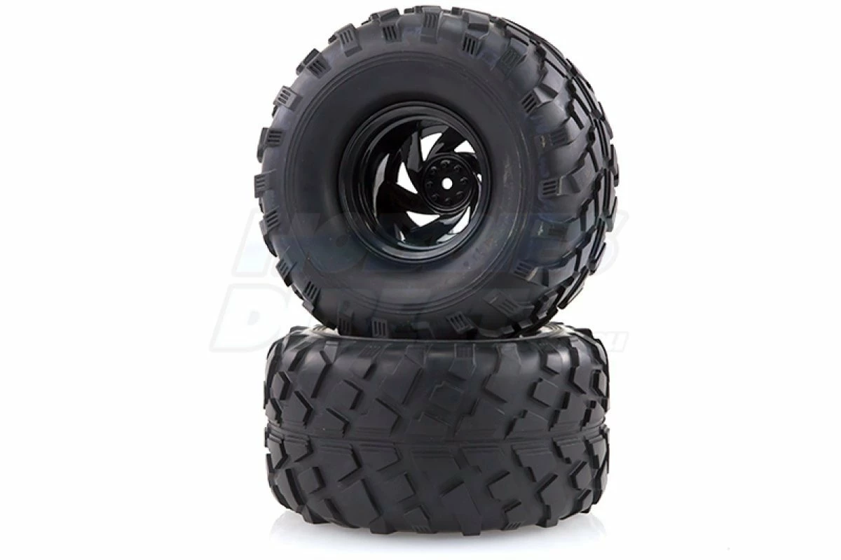 90817 | HSP 2.2" Crusher Off Road Tyres On Black Rims - Wheels 2Pcs 6 90817 | HSP 2.2" Crusher Off Road Tyres On Black Rims - Wheels 2Pcs - Image 4