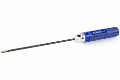 H295330 | HSP Blue Aluminium 3.0mm Flat Head Long Screwdriver