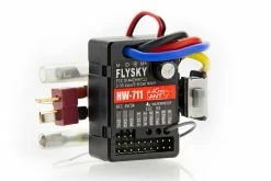 HW-711 | HSP RC4 1040 Waterproof Brushed ESC W/ Receiver & LED Light Controller (3 In 1)