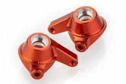 P620016 | HSP Orange Aluminium Steering Hubs 2Pcs