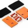 P620018 | HSP Orange Aluminium Body Posts W/ Mounting Plates Set -HSPoutlet store HSP P620018 00 1200x800 1