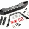 P860031 | HSP Black Aluminium Front Bumper Set W/ Red D-Ring Tow Shackles & Hardware -HSPoutlet store HSP P86031 00 1200x800 1