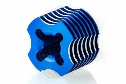 R003 | HSP Blue/Silver Aluminium Nitro Engine Heatsink
