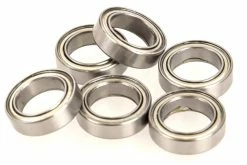 R86046 | HSP 10x15x4mm Metal Shielded Ball Bearings 6Pcs