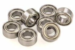 R86047 | HSP 5x10x4mm Metal Shielded Ball Bearings 8Pcs
